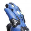 Dainese CARBON 4 SHORT sportovní rukavice modré/černé/fluo-žluté vel.XS